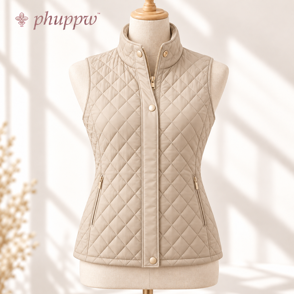 phuppw™ Margot Diamond-Quilted Vest