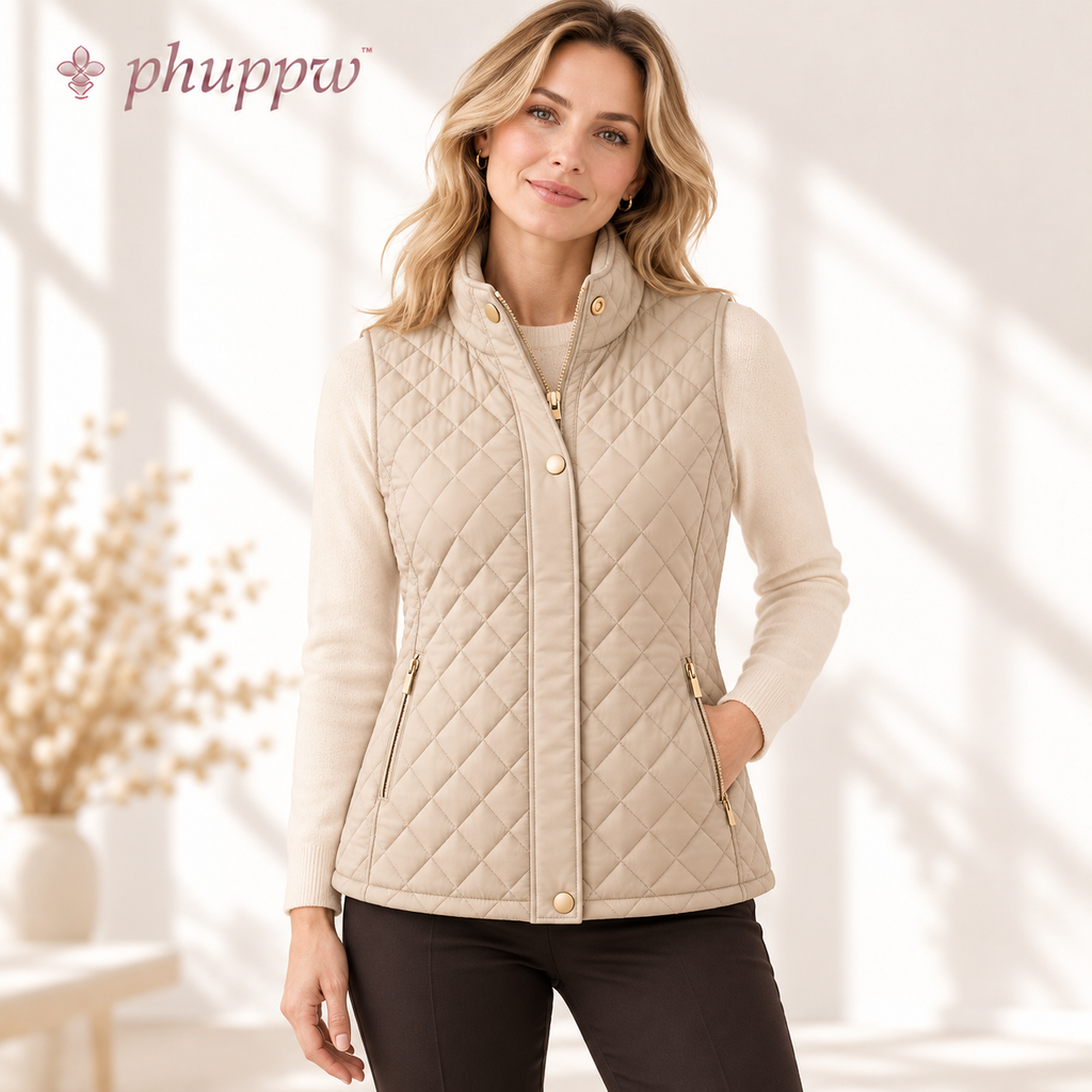 phuppw™ Margot Diamond-Quilted Vest