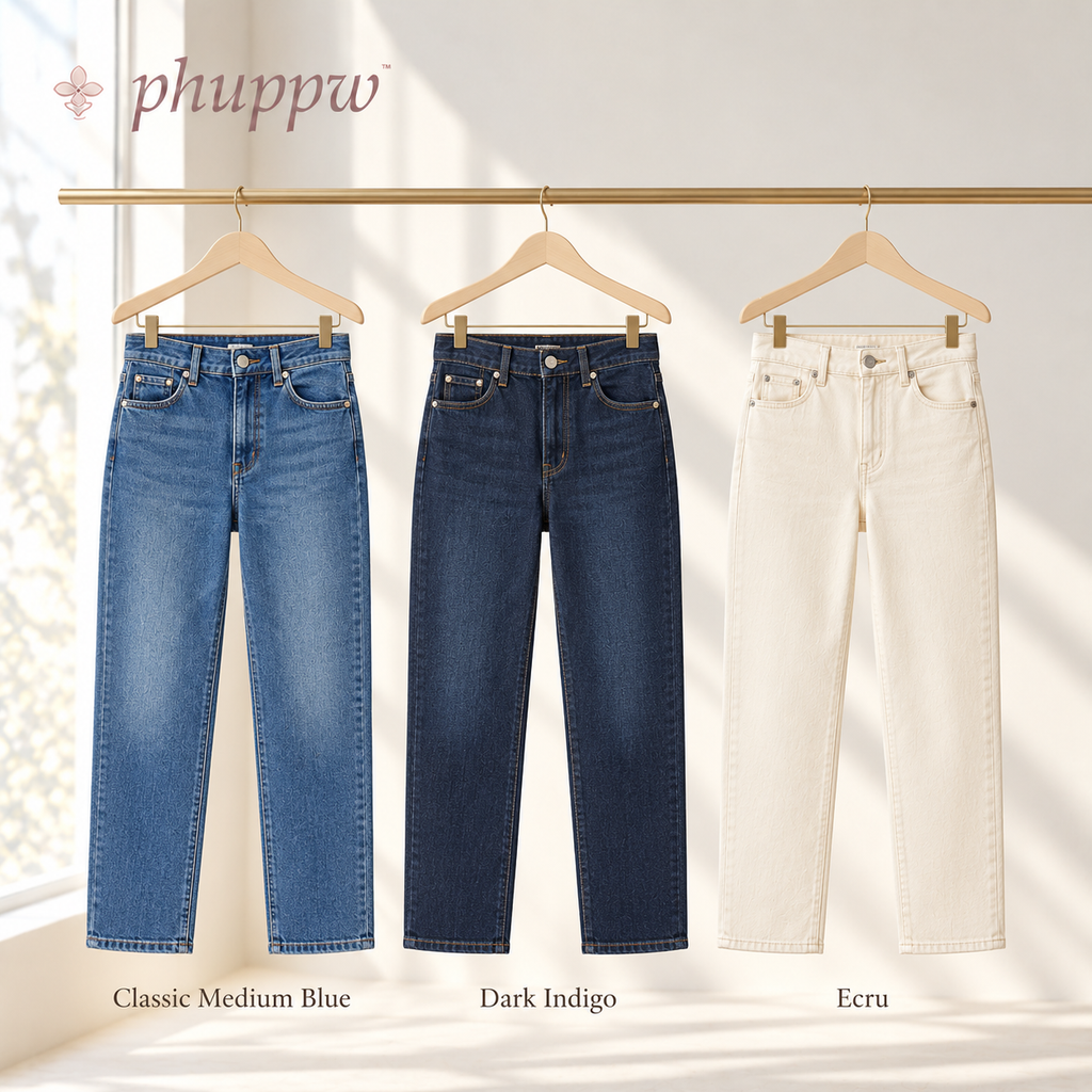 phuppw™ Rowan Straight-Leg Jeans